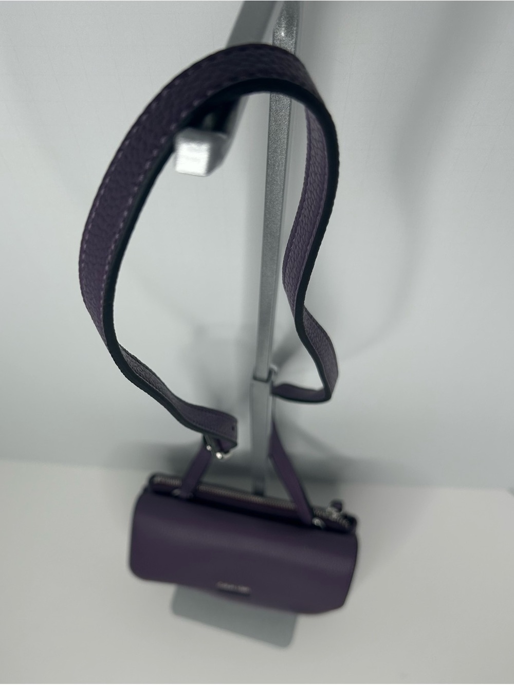 Calvin Klein Purple Arya Crossbody Bag - Picture 11 of 16